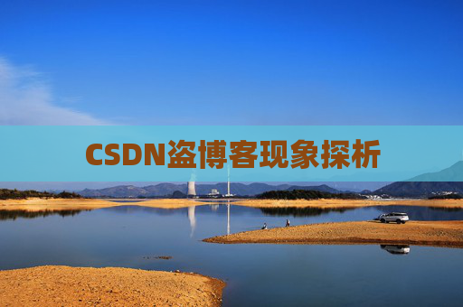 CSDN盗博客现象探析 CSDN盗博客现象探析